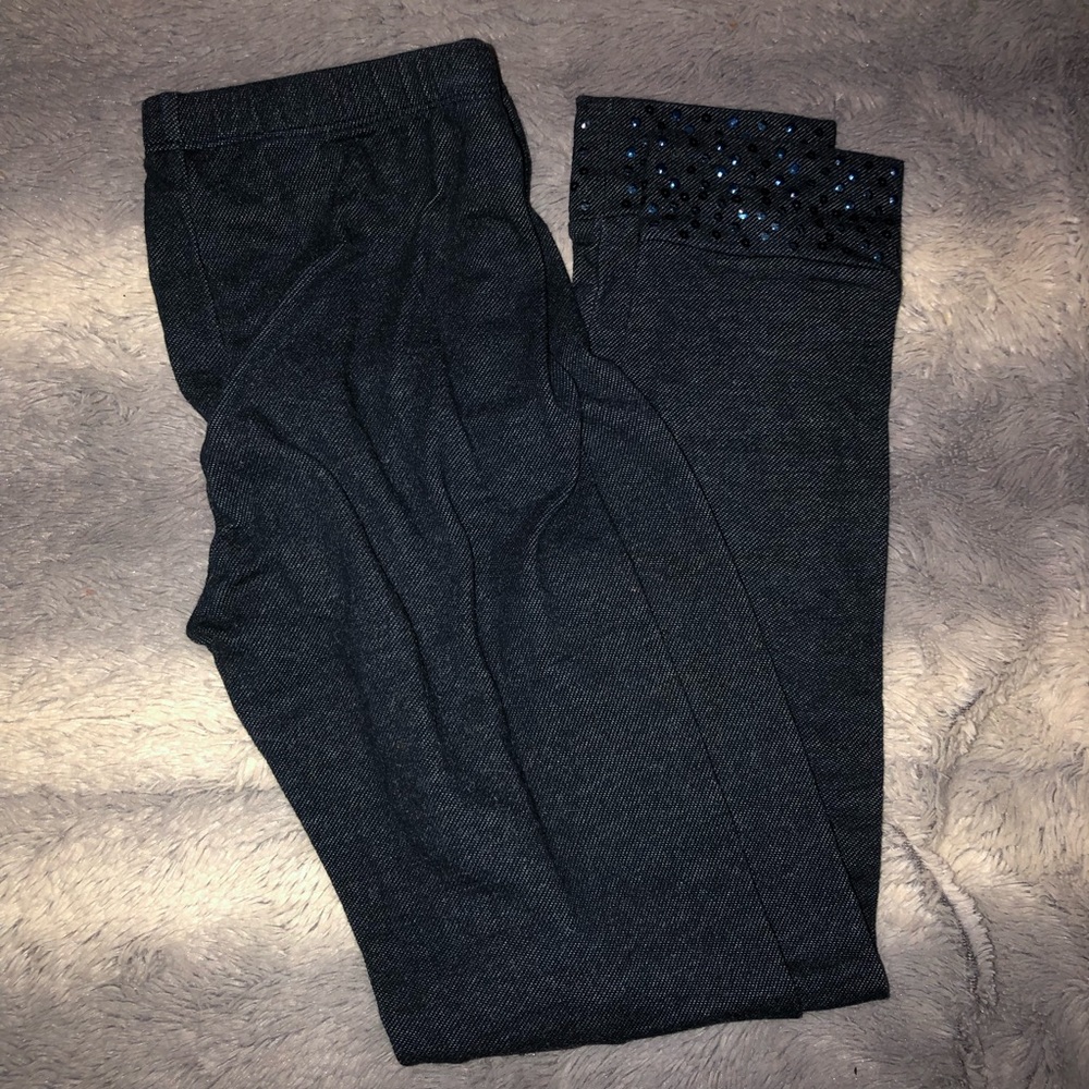 🌟 BUNDLE ONLY black leggings for girls size 14